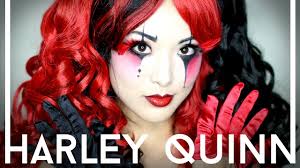 Once again, here we can see harley quinn in her original red and black costume from the 40s and 50s. Harley Quinn Makeup Tutorial Halloween 2014 From Head To Toe