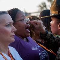 Gunnery Sergeant Hazzell Ramos, a drill instructor