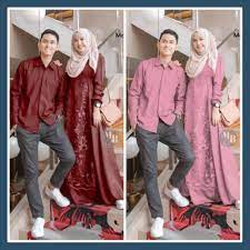 Beli gamis couple online berkualitas dengan harga murah terbaru 2021 di tokopedia! Couple Gamis Kemeja Brokat Toyobo Couple Kondangan Lamaran Tunangan Wisuda Couple Oke Punya Shopee Indonesia