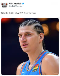 Jokic was looking like SGA against the Lakers 😂