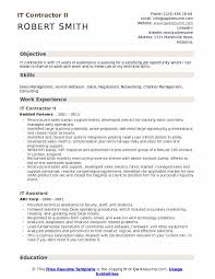 Jobscan's free microsoft word compatible resume templates feature sleek, minimalist designs and. It Contractor Resume Samples Qwikresume