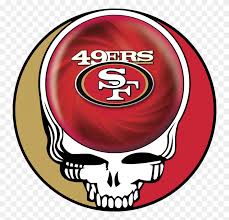 For 2009, the 49ers reverted to a look closer to their glory years of the 1980s. San Francisco Grateful Dead Stealie Logo Transparent 49ers Logo Png Stunning Free Transparent Png Clipart Images Free Download