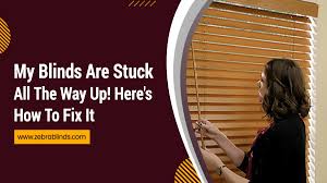 Maybe you would like to learn more about one of these? My Blinds Are Stuck All The Way Up Here S How To Fix It