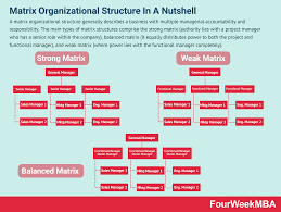 Google will operate under it, with sundar pichai as its . Matrix Organizational Structure In A Nutshell Fourweekmba