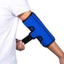Amazon Com Elbow Brace For Cubital Tunnel Syndrome Adult Elbow Immobilizer Stabilizer Support Splint For Arthritis Pain Relief Tendonitis At Night Sleeping Arm Brace For Women And Men Fits Both Arms Blue M Industrial