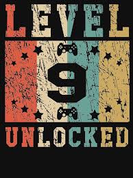 This book written by light and dark publishing and published by unknown which was released on 29 august 2019 with total pages 102. Level 9 Unlocked 9th Birthday Gift For Gamers Classic T Shirt By Liquidline Gamer Gifts Video Game Birthday Party Decorations Video Games Birthday Party