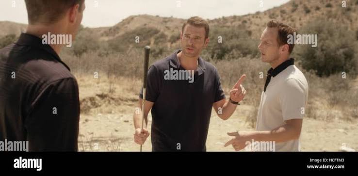 LET'S KILL WARD'S WIFE, from left: Scott Foley, Patrick Wilson, 2014.  ©Tribeca Film/Courtesy Everett Collection Stock Photo - Alamy