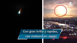 Maybe you would like to learn more about one of these? Captan En Video La Caida De Un Brillante Meteoro En Japon Youtube