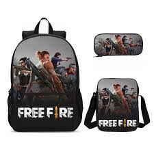 In this game, you will be dropped on an. 2020 New Kids School Bags Free Fire Game Print Children School Backpack Set 3 Pcs Boys Laptop Bags Teenager Schoolbag Backpacks Aliexpress