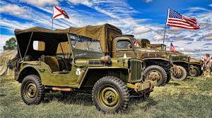 Us Army America Army Display Flags Hdr Jeep Tent Trucks Usa Willys Jeep Military Vehicles Jeep