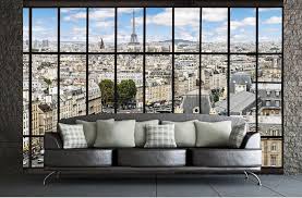 Poster Panoramique Paris La Seine Grand Poster Mural Poster Mural Papier Peint
