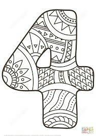 Szam Mandala Mandala Boyama Sayfalari Mandala Sayilara Gore Renk