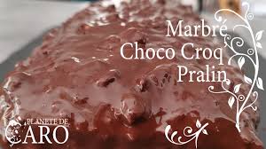 Recette De Marcbre Au Chocolat Croquant Et Au Pralin Recette Gateau Facile Marbre Au Chocolat Recette