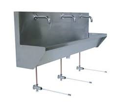 trough sink, industrial