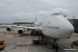 The boeing 747 8 freighter and 747 8 intercontinental are the largest iterations of the classic boeing 747 model which has the ruled the skies for four decades. Flying On The Inaugural Boeing 747 8 Intercontinental Flight With Lufthansa Airlinereporter Airlinereporter