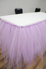 Diy Tulle Table Skirt Tulle Table Skirt Tulle Table Table Skirt