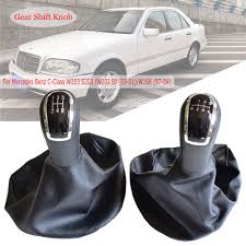 Check spelling or type a new query. For Mercedes Benz C Class S203 W210 W202 Bj 93 01 A Class W168 97 04 Car Mt Gear Shift Knob Lever Shifter With Leather Boots Gear Shift Knob Aliexpress