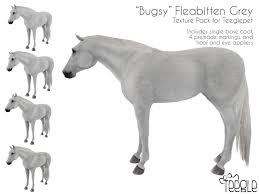 Check spelling or type a new query. Second Life Marketplace Teegle Bugsy Fleabitten Grey Skin For Teeglepet Horse