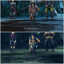 Did they censor XC Definitive Edition ? I made a screenshot for a  comparison : r/Xenoblade_Chronicles