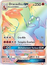 Dracaufeu Gx En 2020 Pokemon Carte Pokemon Dracaufeu