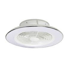 Sentinel with led light 44 inch. Mantra Alisio White Ceiling Fan Remote Control Led Light 500054