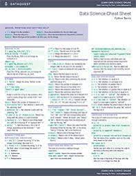 Download A Free Python Cheatsheet To Help You Work With Data In Python Includes Strings Lists Dictionaries Lo Python Cheat Sheet Python Ai Machine Learning
