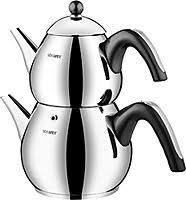 Caydanlik Takimi Almadan Once Akdeniz Hisar Karaca Korkmaz Schafer Ve Daha Bir Cok Marka Icin En Ucuz Caydanli Kettle Kitchen Appliances Stove Top Espresso