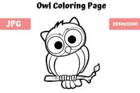 The wise owl nature pattern coloring pages on kindle is easy to use, download and print off and because it is in the kindle you can bookmark the pages of your favourite designs. Coloring Book Page For Kids Owl Grafik Von Mybeautifulfiles Creative Fabrica