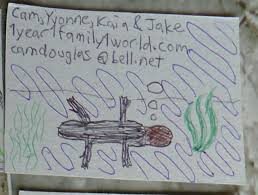 You can use templates to make the process easy but still maintain an individual feel, or you can create the cards completely from scratch. Our Homemade Business Cards 1 Year 1 Family 1 World