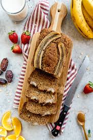 This is my favorite recipe for banana bread, loaded with coconut oil, oat flour, and thick greek yogurt so it's always tender and moist. Date Sweetened Banana Bread Sweet Simple Vegan