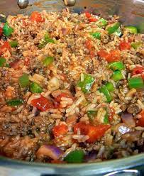 Hamburger Rice Skillet Beef Dinner Meat Recipes Recipes