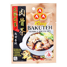 For this recipe, i am using a 45 grams packet of mo sang kor (毛山稿肉骨茶) klang bak kut teh (bkt) spice mix. Aaa Herbs Spices Mix Klang Bakuteh Ntuc Fairprice