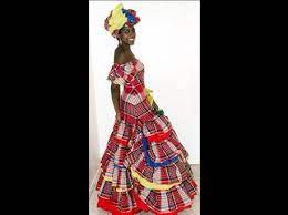 Formal Jamaican Attire Dress In 2021 Traditional Dresses Dresses Different Dresses