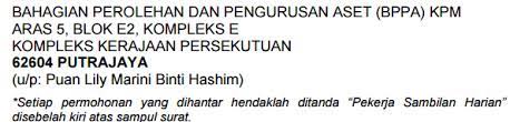 Maknanya kerja isnin hingga jumaat. Pekerja Sambilan Harian Kementerian Pendidikan Malaysia