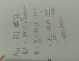 Check spelling or type a new query. Pak Adi Meminjam Uang Di Bank Sebesar Rp 30 000 000 00 Dengan Bunga 24 Persen Pertahun Tentukan Brainly Co Id
