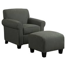 The Wendy Rounded Linen Armchair And Ottoman From Handy Living Are Perfect For Living And Family Roo Chairs For Small Spaces Chair And Ottoman Set Handy Living