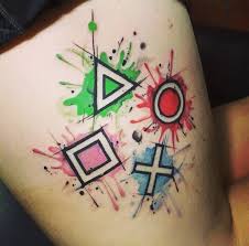 Playstation Ideas Of Playstation Playstation Tatuagens Gamer Tatuagem Nintendo Tatuagens