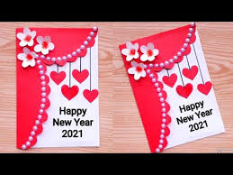 Facebook 16k ⋅ twitter 7.6k view latest posts ⋅ get. New Year 2021 Greeting Card Making Handmade New Year Card Happy New Year New Year Gift Ideas Youtube