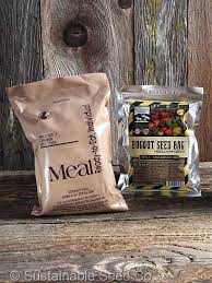 Bug Out Seed Bag Heirloom Seeds Organic Seeds Seeds