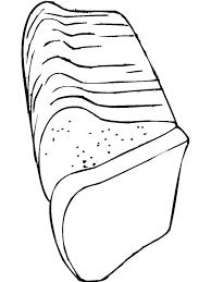 Free coloring sheets to print and download. Bread Coloring Page 1001coloring Com