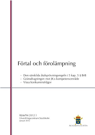 Var går egentligen gränsen för förtal? Rattspm Fortal Och Forolampning Pdf Aklagarmyndigheten