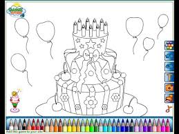 .party favors, coloring pages, activity book, kids maze, puzzle editable, personalize and instant download if having problems please do message me. Birthday Cake Coloring Pages For Kids Birthday Cake Coloring Pages Youtube