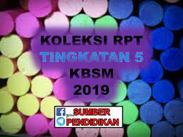 Rpt rbt ting 1 2019 rusni. Koleksi Rancangan Pengajaran Tahunan Rpt 2019 Tingkatan 5 Kbsm Sumber Pendidikan