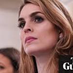 Hope Hicks resigns Trump's communications