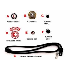 Nama yang dicantumkan pada logo. Pbsm Lencana Bulan Sabit Merah Malaysia Bsmm Badges Accessories Bsmm Shopee Malaysia