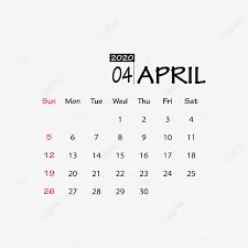 0%0% found this document useful, mark this document as useful. Abril 2020 Clipart Vector Png Elemento Diseno Calendario Nuevo 2020 Calendario Ano Nuevo Png Y Vector Para Descargar Gratis Pngtree
