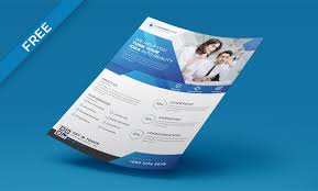 Download New Best A4 Flyer Mockup Psd Free Download
