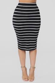 Black And White Striped Pencil Skirt Outfit Lets Keep Things Casual Striped Skirt Black White Stripe Skirt Striped Skirt Outfit Striped Skirt Pencil