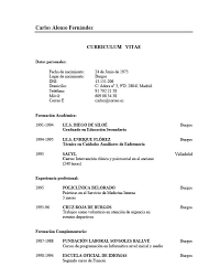 Aprende cómo escribir la experiencia laboral en tu cv y encuentra ejemplos y modelos para que tus empleos previos atraigan la atención del ejemplo de experiencia laboral para currículum sin experiencia. Curriculum Basico Sin Experiencia Modelo Curriculum