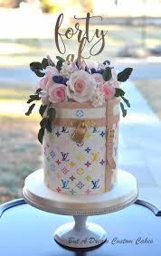 Louis Vuitton Cake Cake By Elisabeth Palatiello Louis Vuitton Cake Cake Louis Vuitton Birthday
